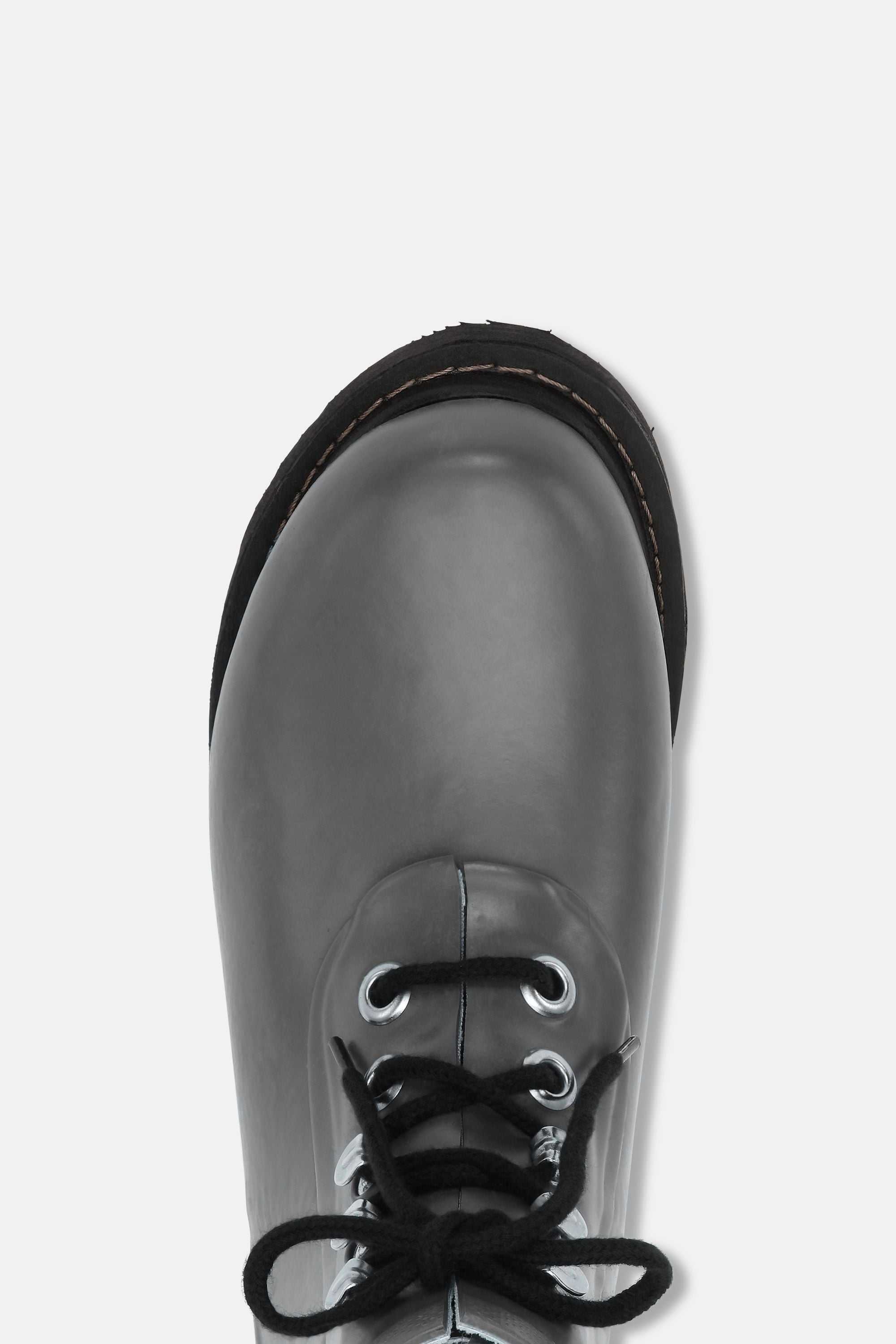 Short Rubber Boots - Grey